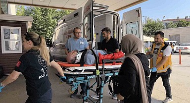 Bursa'da korkutan kaza!