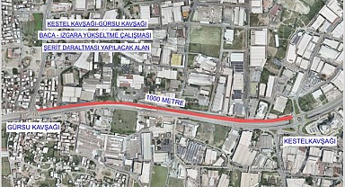Bursa'da trafik düzenlemesi