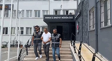 Bursa polisinden kaçamadı