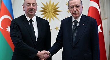 Cumhurbaşkanı Erdoğan, Aliyev'le görüştü