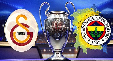Fenerbahçe ve Galatasaray'ın rakipleri belli oldu