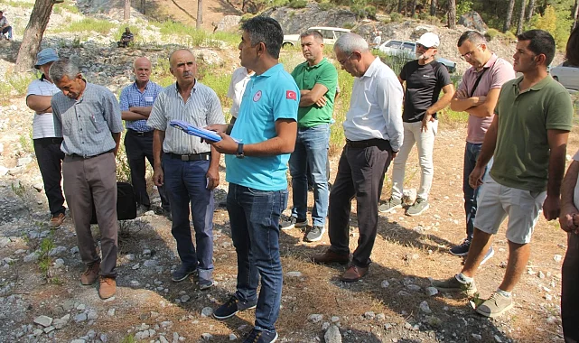 Fethiye'de Söğütlü köylüleri sularını HES'e vermemek için direniyor