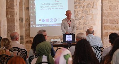 Geleceğin peyzaj mimarları Mardin'de buluştu