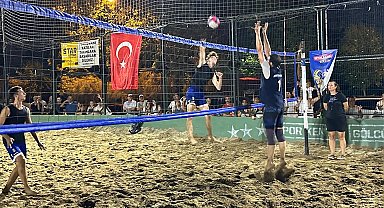 Gölcük plaj voleybolunu çok sevdi
