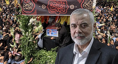 Hamas liderine ilk tören Tahran'da yapıldı