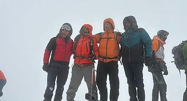 İnegöllü Dağcılar, Ağrı Dağı’na Tırmandılar