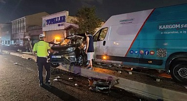 İstanbul 'da gece yarısı korkunç kaza