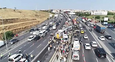 İstanbul'da korkunç kaza!