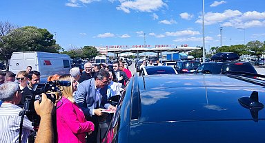 Kapıkule'de "Sıla Yolu" Projesi kapsamında gurbetçiler karşılandı