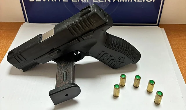 Keşan'da silahlı şahıs yakalandı