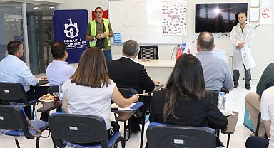 Kocaeli'nin modern mezbahasına Eskişehir'den ziyaret