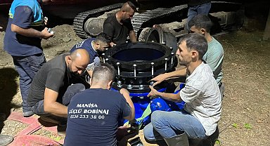 Manisa'da 32 yıllık vanalar değiştirildi