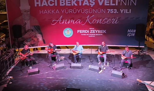 Manisa'da Hacı Bektaş anması