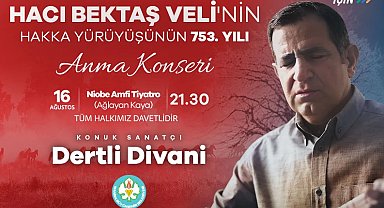 Manisa'da Hacı Bektaş Veli'yi anma konseri