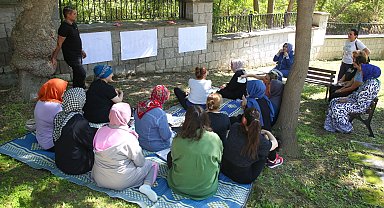 Melikgazi Belediyesi sağlıklı yaşam ve farkındalık kampı düzenledi