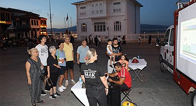 Mudanya'da deprem farkındalık sergisi