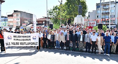 Mustafakemalpaşa Belediyesi'nde 143. yıl gururu