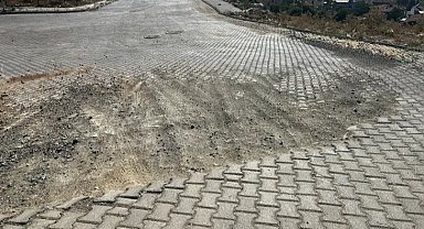 Orhaneli TOKİ'nin engebeli yolları sürücüleri isyan ettiriyor