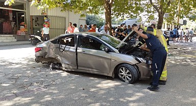 Orhangazi'de korkutan kaza