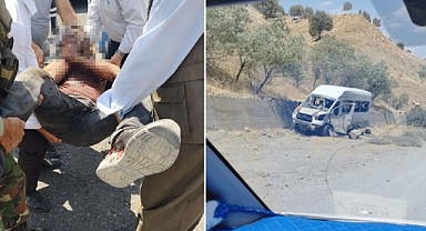 Şırnak'ta servis aracına saldırı