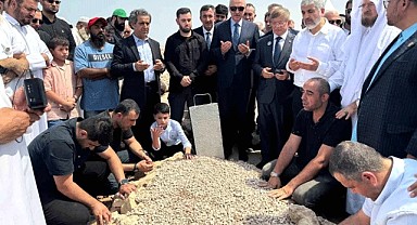 Türkiye Heyeti cenaze törenine katıldı