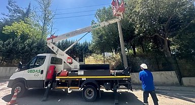 UEDAŞ ekipleri şehrin her noktasında