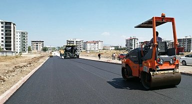 Yeni bulvar asfaltında sona gelindi