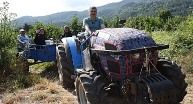 Yıldırım'da tarladan sofraya kadın eli