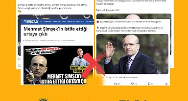 Yine Bakan Şimşek, yine istifa iddiaları! Açıklama İletişim'den geldi