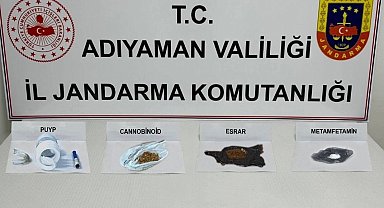 Adıyaman'da uyuşturucudan 18 şüpheli yakalandı