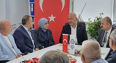 Ak Parti Milletvekili Süleyman Soylu'dan Ümraniye Esnaf ve Sanatkarlar Odası'na ziyaret