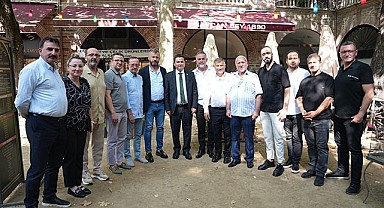 Başkan Aydın Güne Esnaf Ziyareti İle Başladı