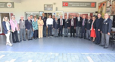 Başkan Şadi Özdemir’den Gaziler Günü’nde anlamlı ziyaret