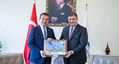 Başkan Tugay, İmamoğlu'nu ağırladı