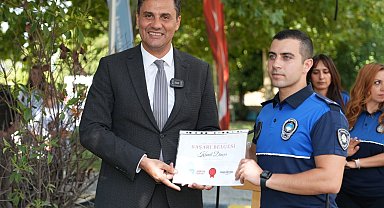 Başkan Zeyrek, 198'inci yaşını kutlayan Zabıta Teşkilatını ziyaret etti