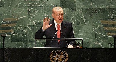 BM'de Erdoğan'dan İsrail temsilcilerine sert sözler