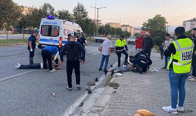 Bursa'da motor kazası