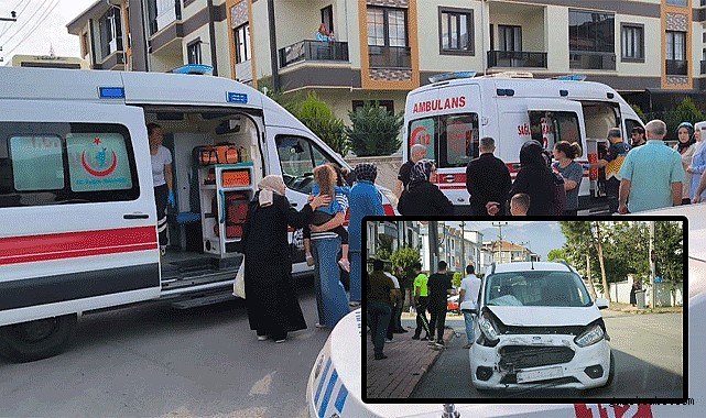 Bursa'da yürekleri ağıza getiren kaza!