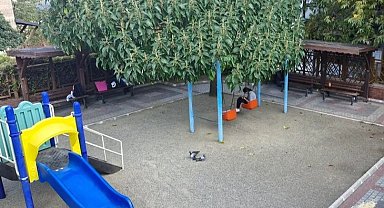 Bursa'da bu park çocuklar için güvenli değil