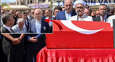 Cenaze töreninde gerginlik!