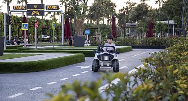 Çocukların gözdesi Trafik Park