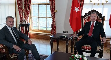 Cumhurbaşkanı Erdoğan İzzetbegoviç'i Dolmabahçe'de ağırladı