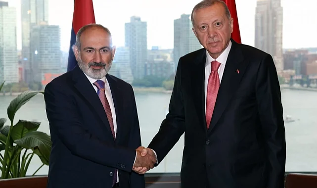 Cumhurbaşkanı Erdoğan, Paşinyan'ı kabul etti