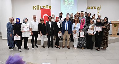Diksiyon Atölyesi'ni tamamlayan kursiyerler sertifikalarını aldı