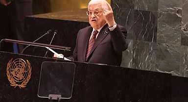 Filistin Devlet Başkanı BM'den dünyaya seslendi