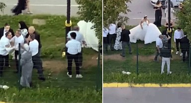 Gelin ve damadın kabus dolu anları!