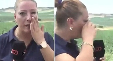 Kadın muhabir ne gördüğünü açıkladı
