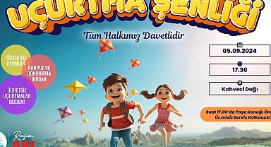 Kahveci Dağı'nda uçurtma şenliği düzenlenecek