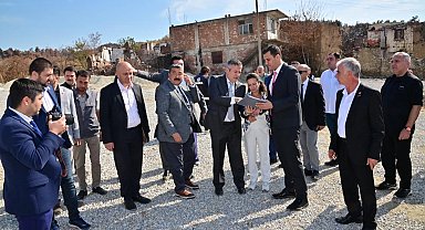 Karayakup'ta yangının yaraları sarılıyor