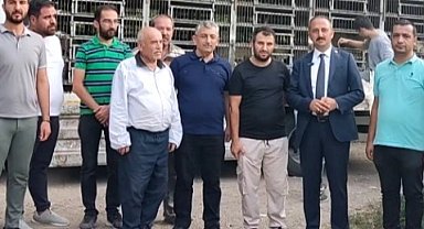 Kayseri Büyükşehir'den selde tavukları telef olan vatandaşa destek